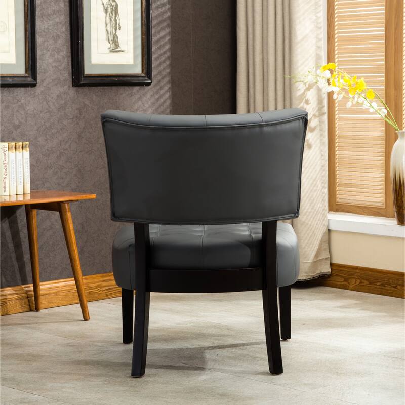 Porch & Den McRee Tufted Slipper Oversize Chair