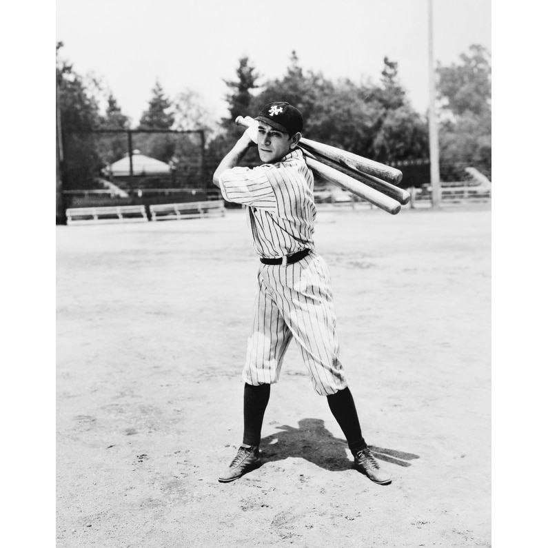 George Raft In New York Giants Baseball Uniform Portrait