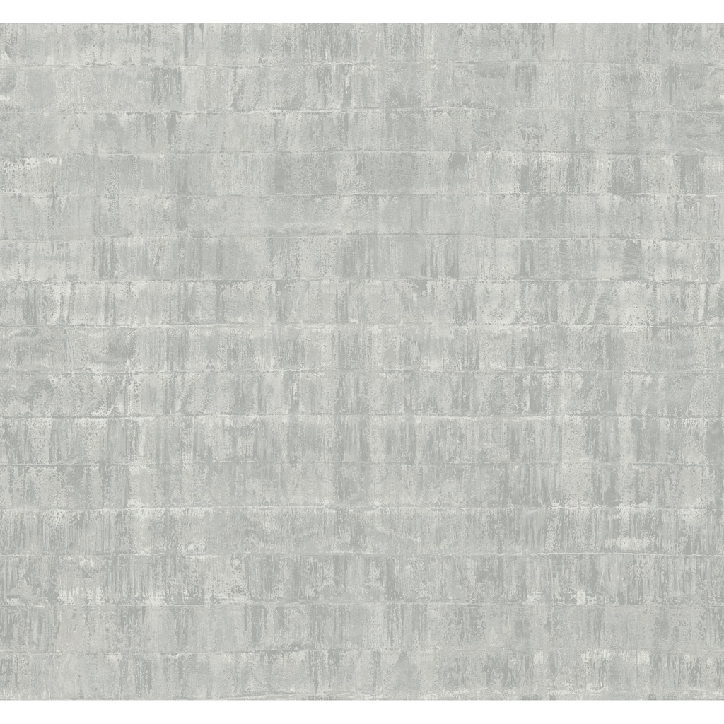 Ronald Redding Liquid Metal Silver Wallpaper