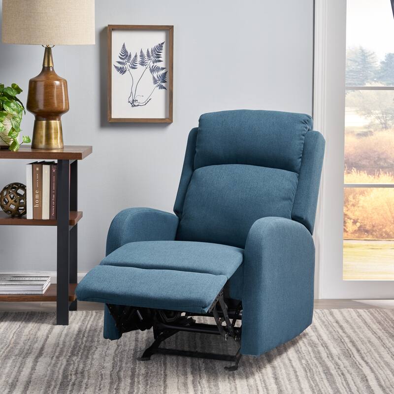 25" Wide Manual Rocker Recliner, High Back Leisure Chair for Living Room Upholstered Single Sofa Chair for Bedroom