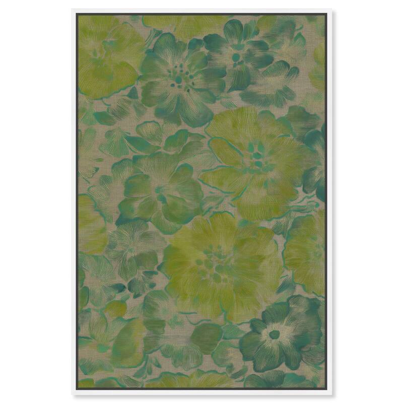 Verdigris Vista Canvas by Art Remedy - White - 10" x 15"
