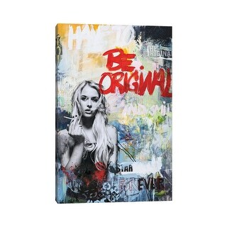 iCanvas "Be Original" by Design Fabrikken Canvas Print - Bed Bath ...
