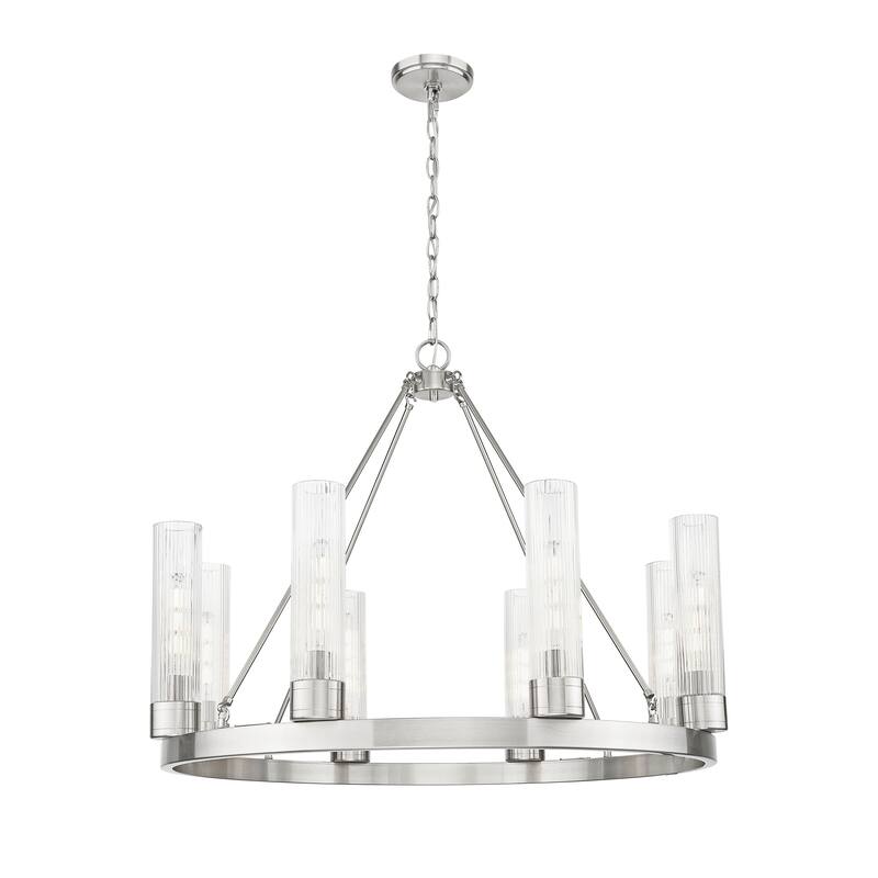 Innovations Lighting Downtown Urban - Boreas - 6 Light 36" Chandelier with 11" Shades