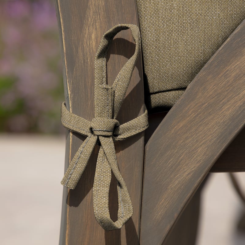 ARDEN Olefin Outdoor 21 x 21 in. Dining Chair Cushion Set