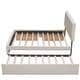 preview thumbnail 6 of 22, Queen Size Bed with 2 Storage Drawers and a Twin XL Trundle, Upholstered Platform Queen Bed Frame with Tufted Headboard