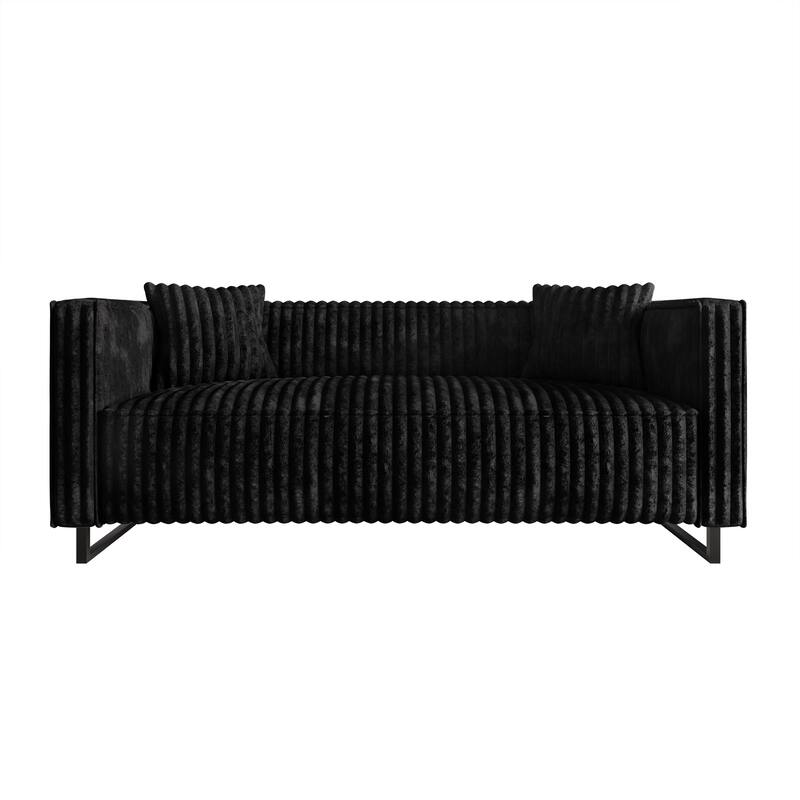 CraftPorch Mid Century Modern 2- Pieces Upholstered Living Room Set