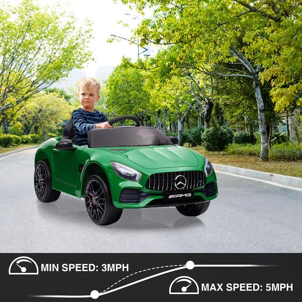 slide 2 of 7, Licensed Mercedes-Benz with Remote Control