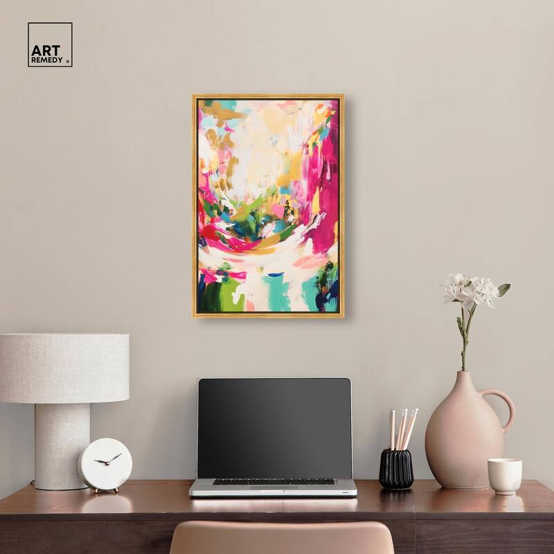 Deep Bloom I Canvas by Art Remedy