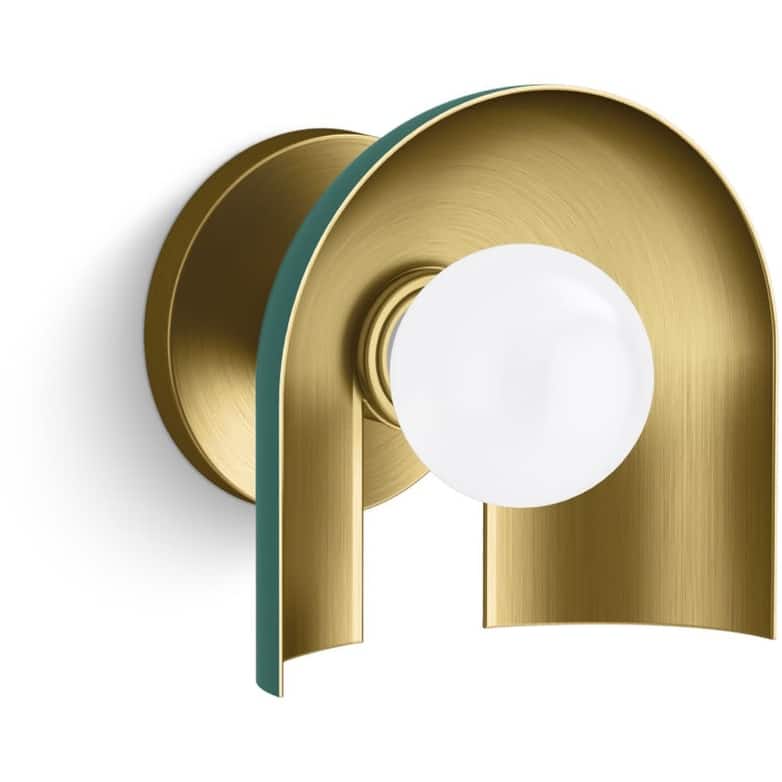 Option Jade Brushed Moderne Brass