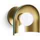 Option Jade Brushed Moderne Brass