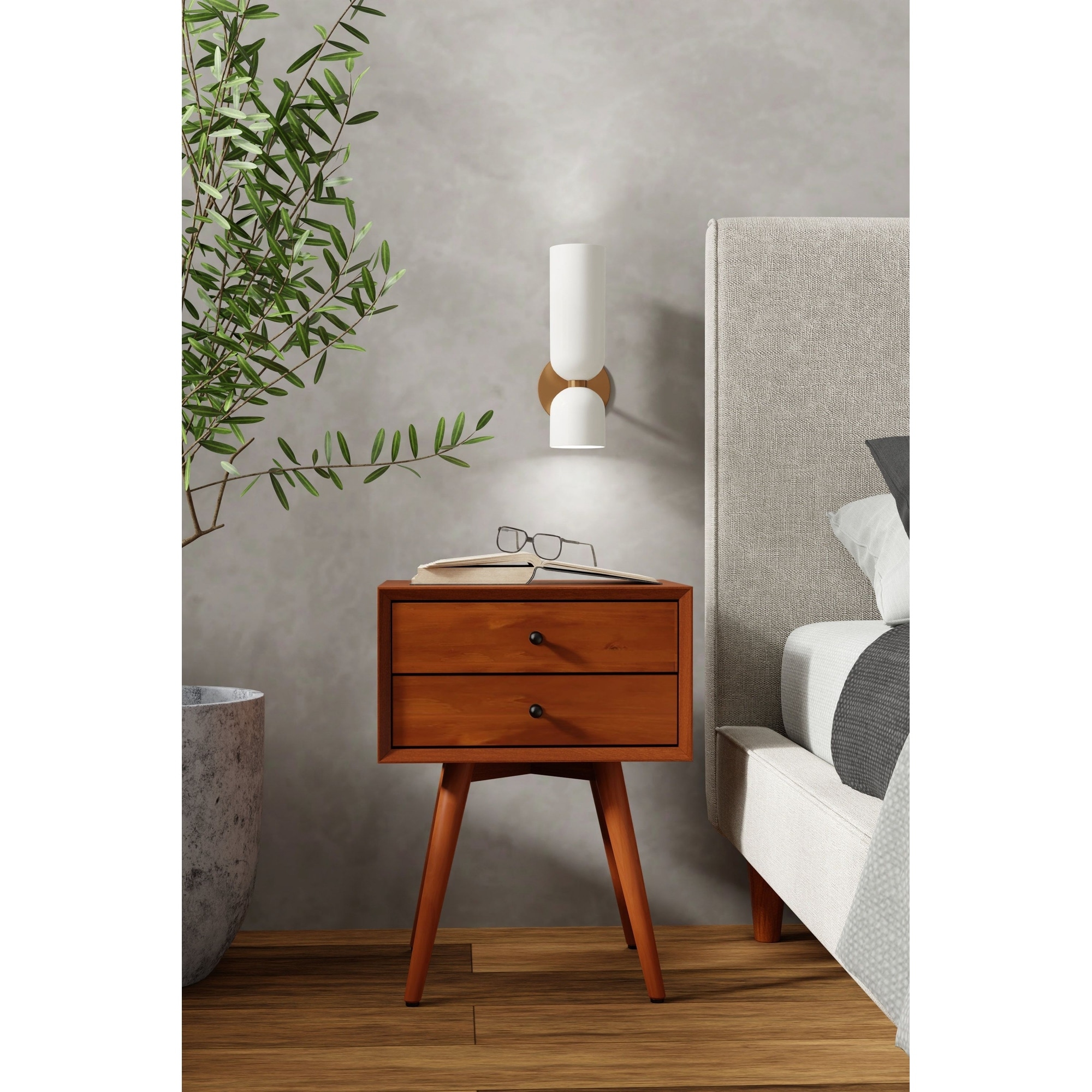 Small sales mahogany nightstand