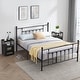 preview thumbnail 27 of 27, Taomika 3-Pieces Modern Bedroom Sets with Black Bed Frame