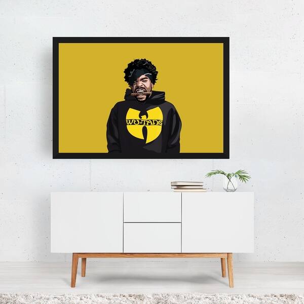 Method Man Illustrations Cartoon Music Smoke Art Print/Poster - Bed ...