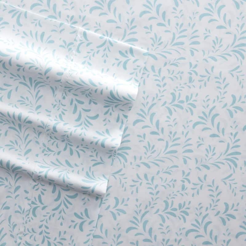 Becky Cameron Printed 4 Piece Deep Pocket Bed Sheets Set