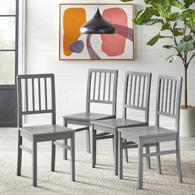 Simple Living Camden Solid Wood Dining Chair (Set of 4)