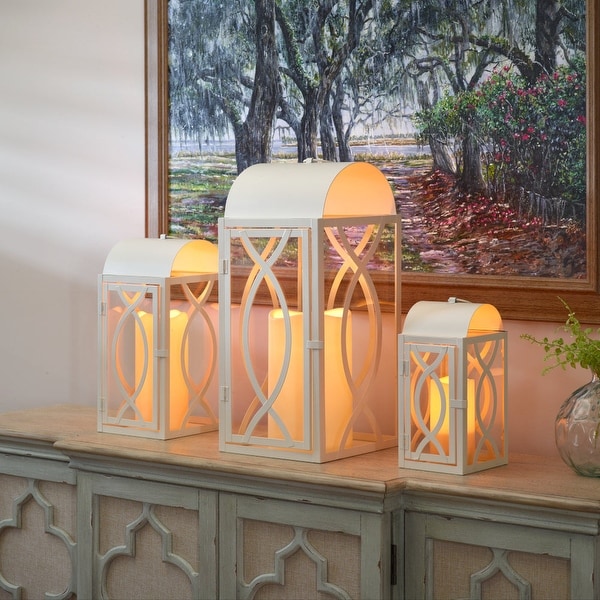 Outdoor white lanterns best sale