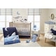preview thumbnail 5 of 3, Lambs & Ivy Bubbles and Squirt Underwater Whale/Fish Soft Changing Pad Cover