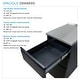 preview thumbnail 5 of 7, Transolid TRS_TC3D-1522 34-9/10" Stainless Steel Utility Cabinet with