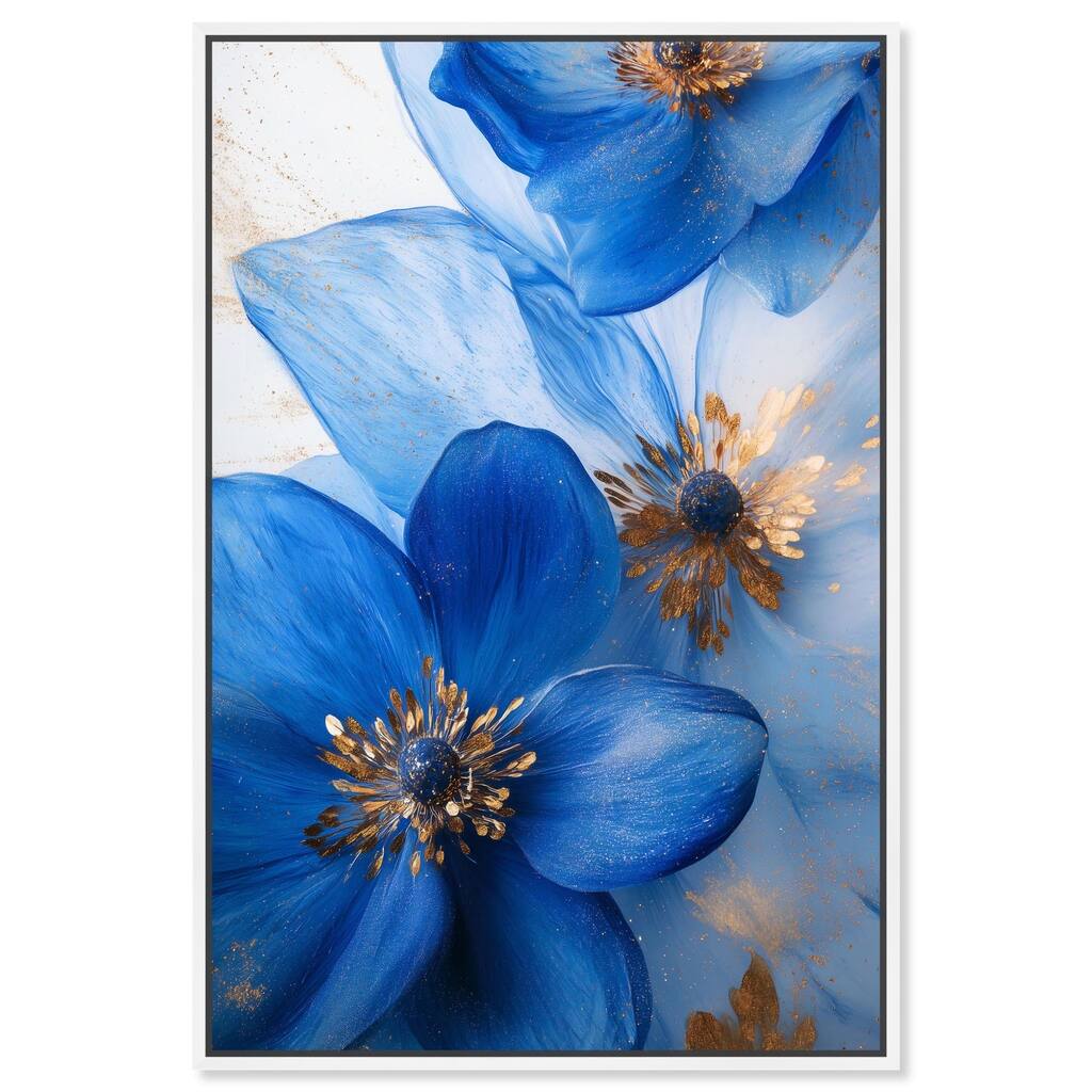 Twilight Teal Tint I Canvas by Art Remedy