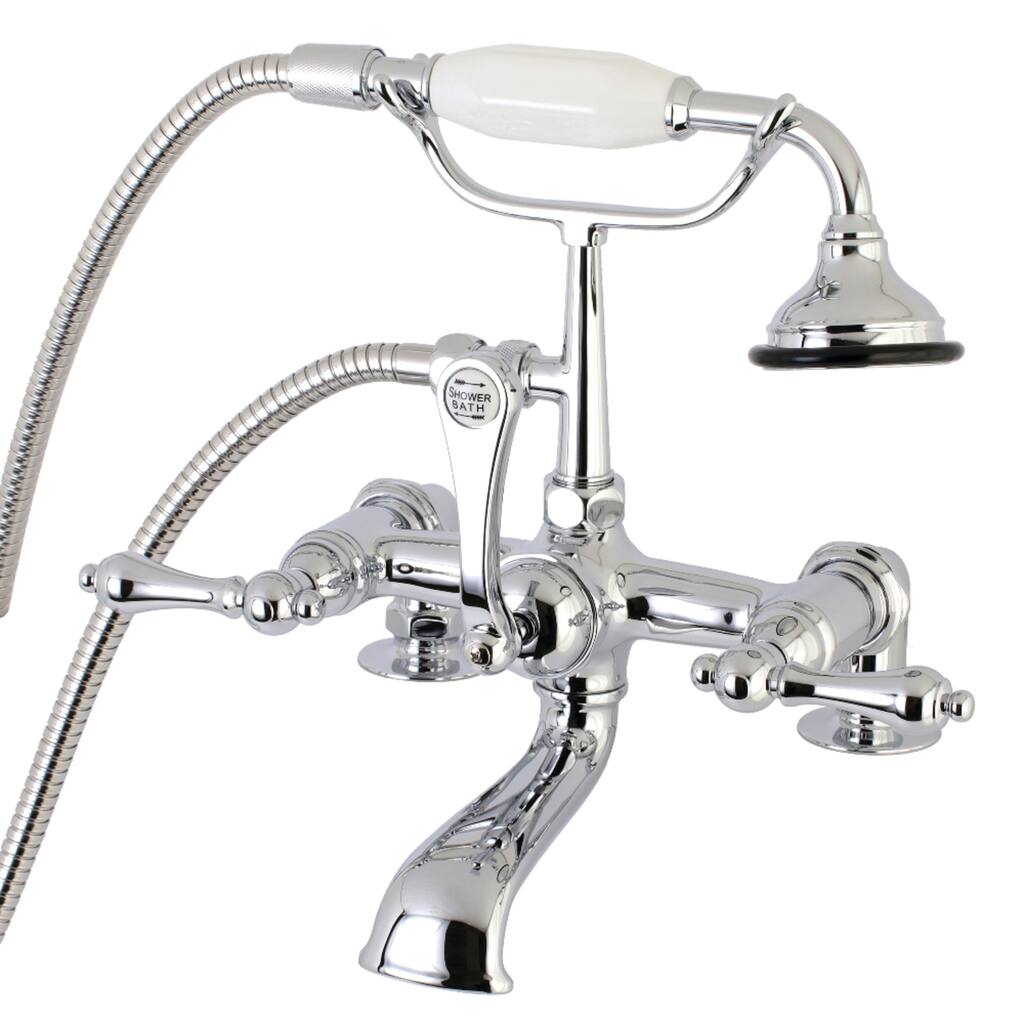 Aqua Vintage 7 in. Tub Faucet with Hand Shower