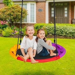 FaB　　Swing Big RF ３枚セット 40 inch Saucer Tree Outdoor Round Platform Swing with Pillow