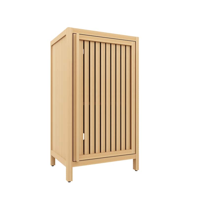 Bathroom Bamboo Storage Cabinet