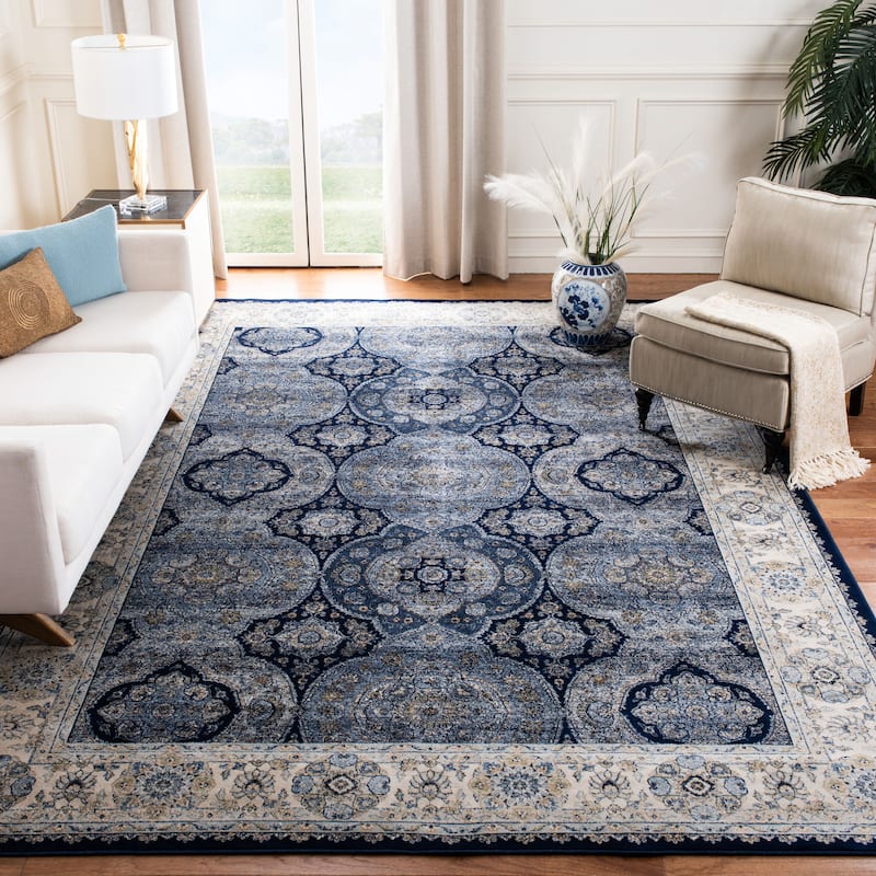 SAFAVIEH Persian Garden Vintage Distressed Boho Asime Traditional Oriental Viscose Rug
