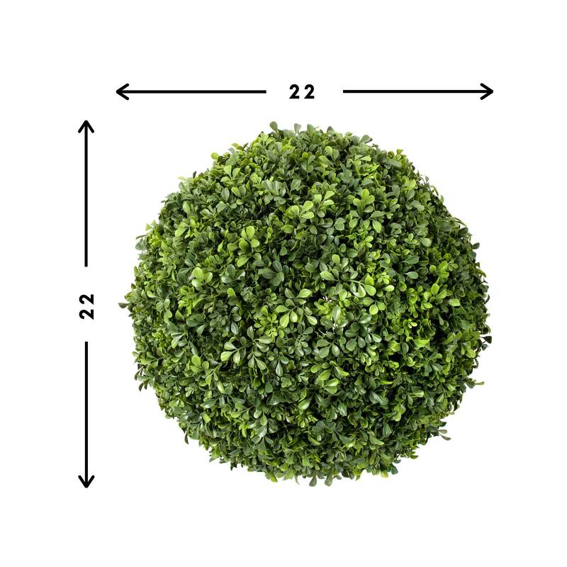 26" Boxwood Ball, UV Rated Outdoor