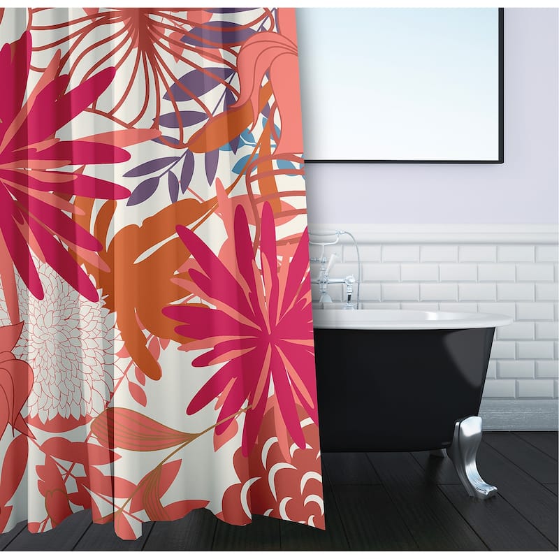 Jumble Floral Shower Curtain