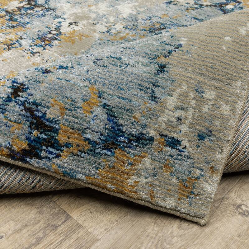 Style Haven Esperanza Abstract Stone Area Rug