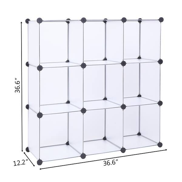 9Cube Closet Organizer Storage Shelves Organizer Closet Bed