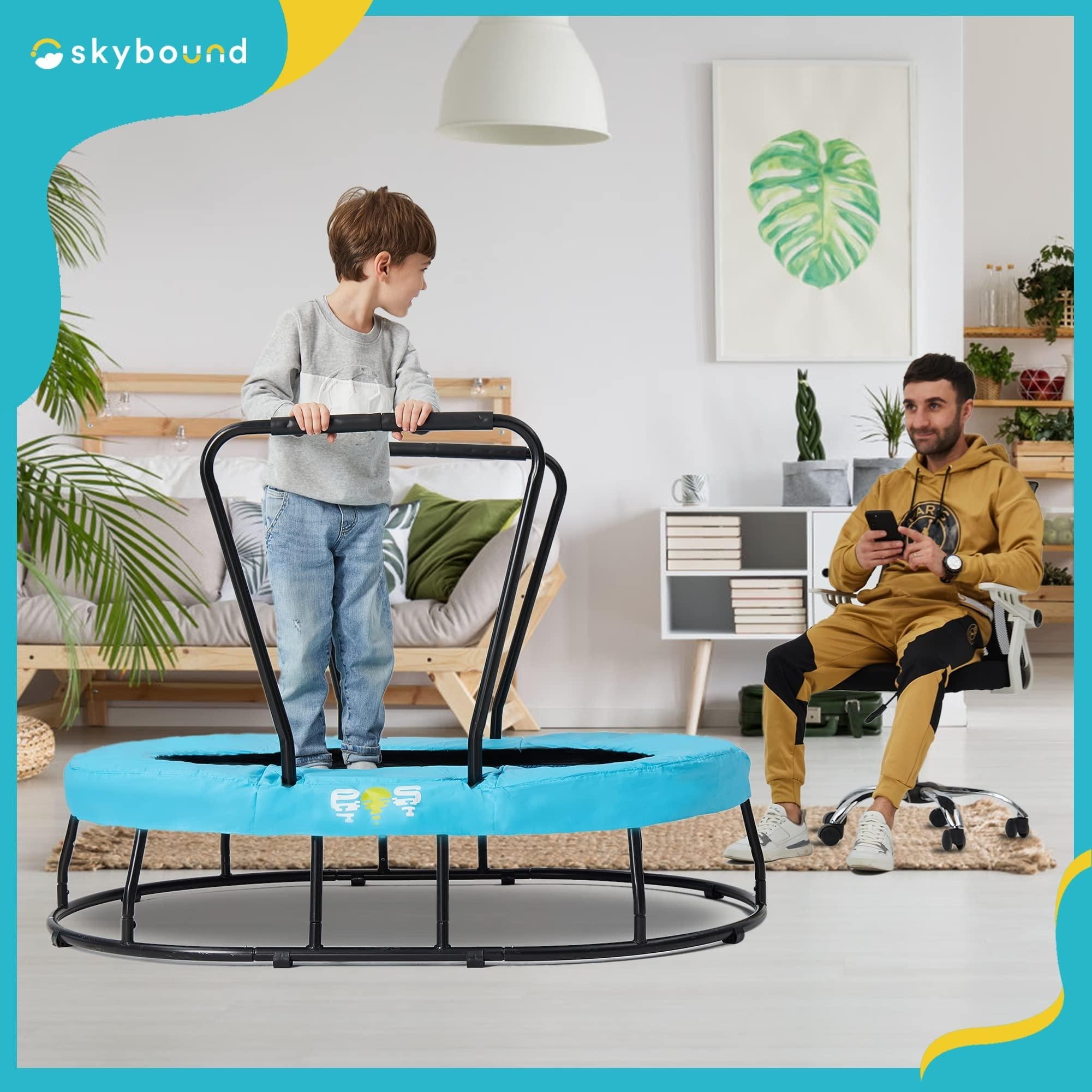 SkyBound Mini Trampoline for Kids with Handle 4ft Trampoline Bed Bath Beyond 26043151