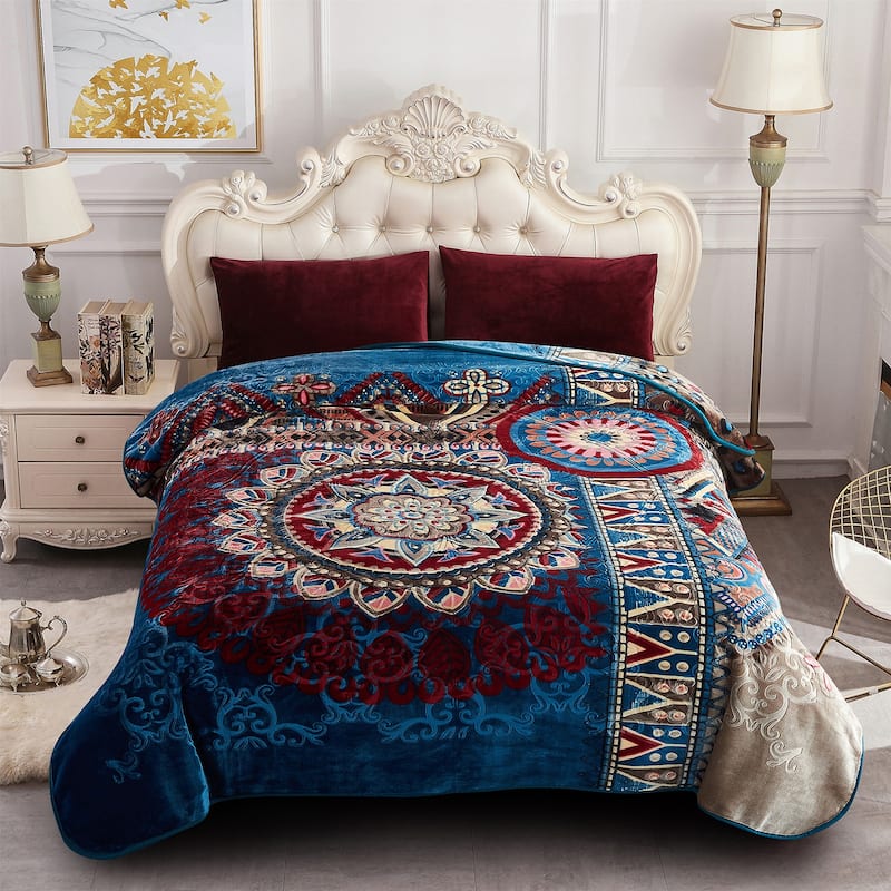 Heavy Korean Mink Fleece King Size Blanket