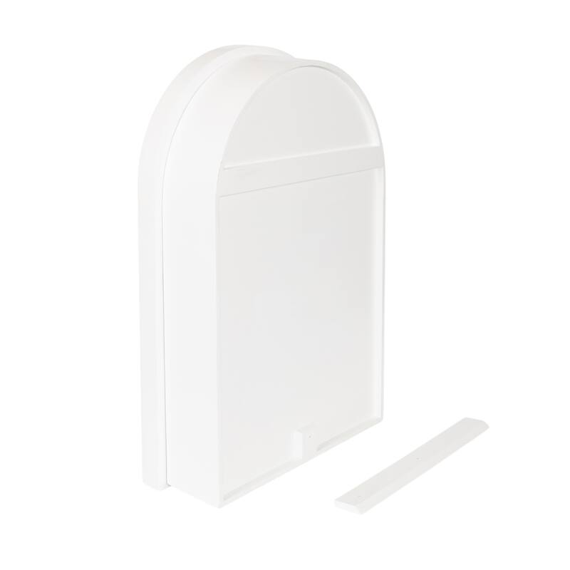 DesignOvation Herenshaw Arch Mirror Vanity Cabinet - 20x6x30