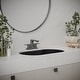preview thumbnail 2 of 6, Karran Cinox Stainless Steel Oval Undermount Sink