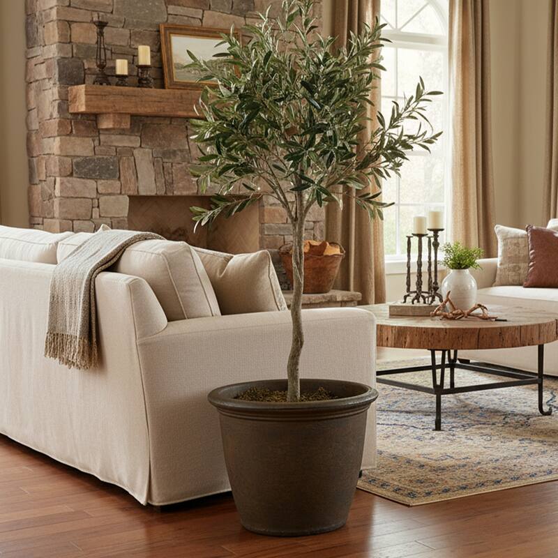 Sunnydaze Anjelica Outdoor Flower Pot Planter - 20-Inch - 2-Pack