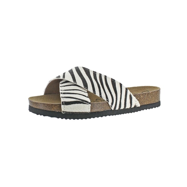 naughty monkey cowhide sandals