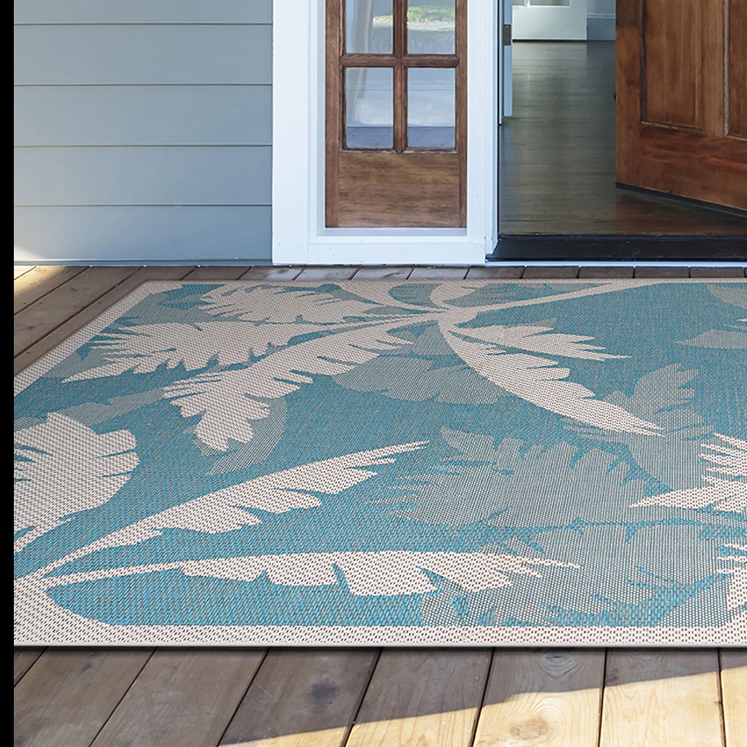 Dream Decor Rugs Samantha Bal Harbor Coastal Indoor Outdoor Area Rug