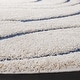 preview thumbnail 153 of 213, SAFAVIEH Florida Shag Sigtraud Abstract Waves 1.2-inch Thick Rug