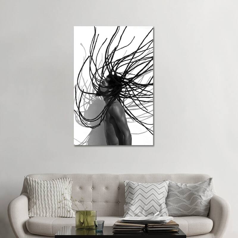 iCanvas "Locs" by Gregory Prescott Canvas Print - 48x32x1.5