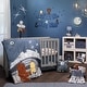 preview thumbnail 1 of 8, Lambs & Ivy Star Wars Signature Millennium Falcon 4-Piece Baby Crib Bedding Set