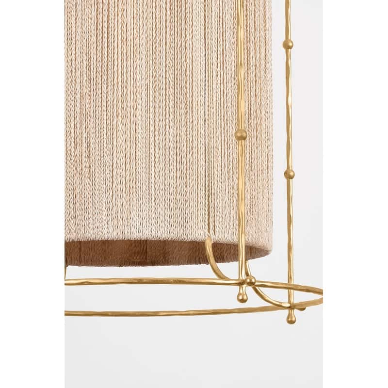 Hudson Valley Lighting 8020 Jones Point 20" Wide Pendant with Abaca