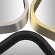 preview thumbnail 2 of 141, Apmir Metal Frame Tempered Glass Bathroom Vanity Mirror for Wall, Cloakroom, Bedroom