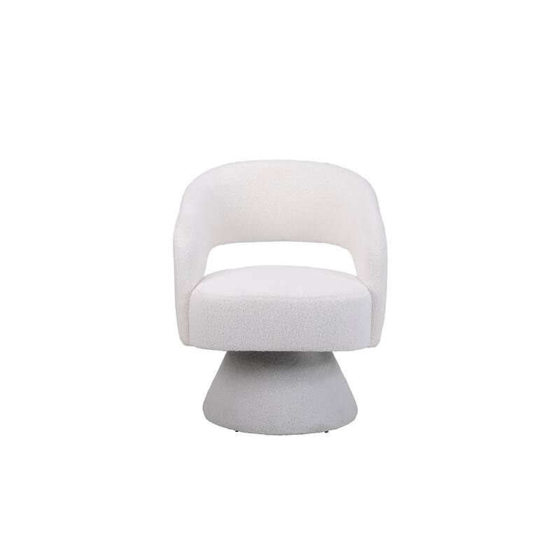Round Barrel Chair for Living Room Bedroom