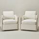 Option Cream White Boucle