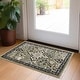 preview thumbnail 15 of 16, Superior Radcliffe Floral Medallion Indoor Area Rug 2' x 3' - Green