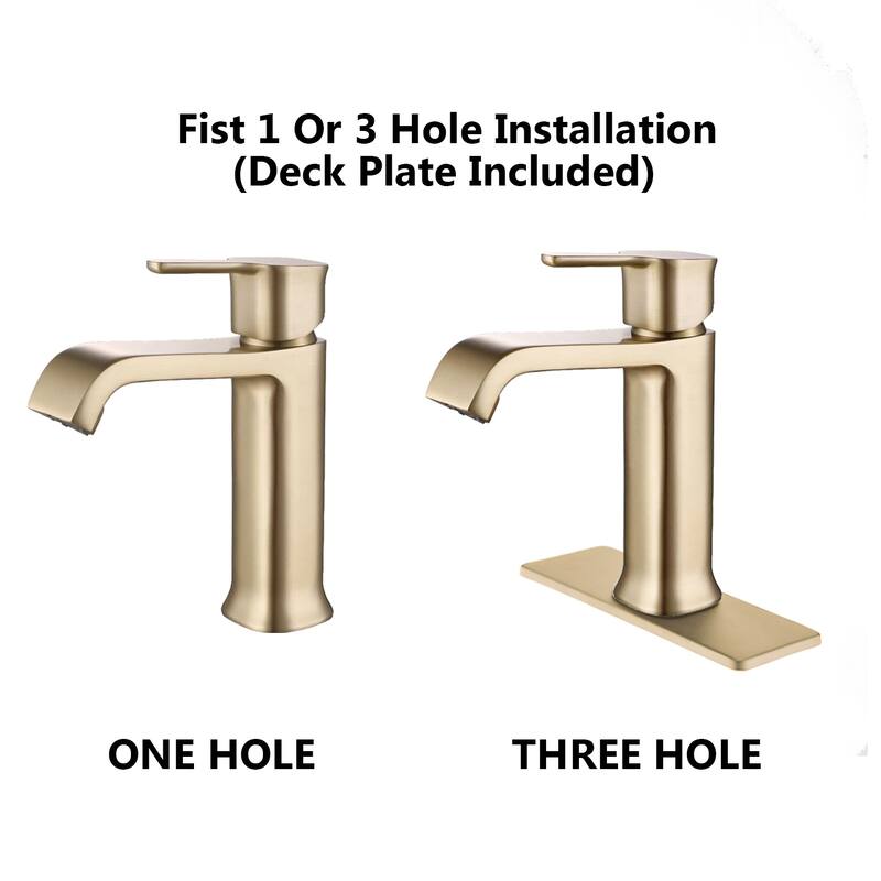 PROOX Single Handle Bathroom Faucet Pop Up Drain Bed Bath & Beyond