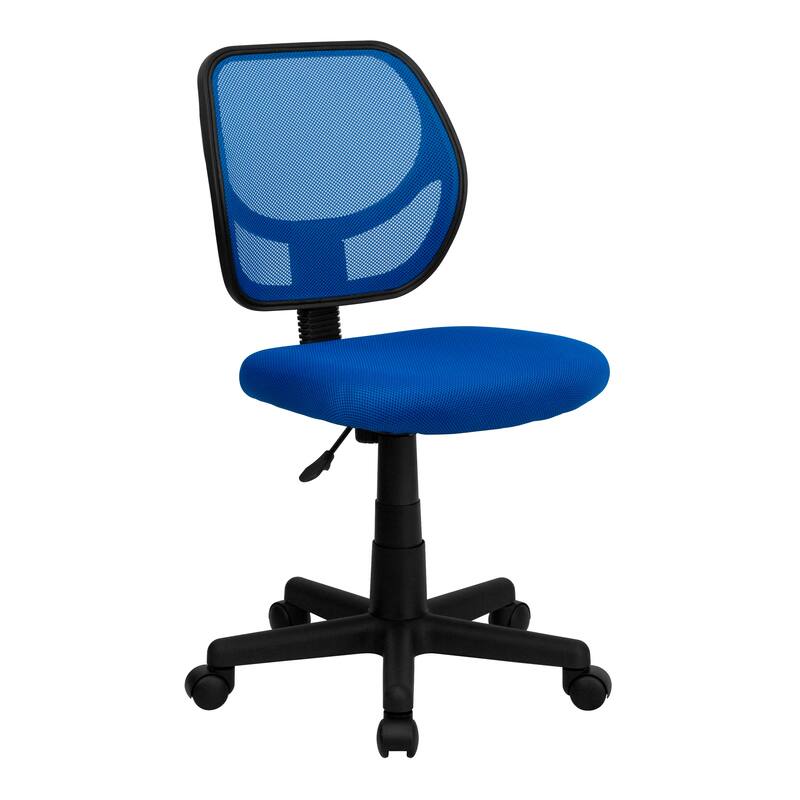 Low Curved Back Mesh Swivel Task Office Chair