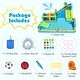 preview thumbnail 6 of 30, Costway Inflatable Water Park Bounce House with Climbing Wall Two