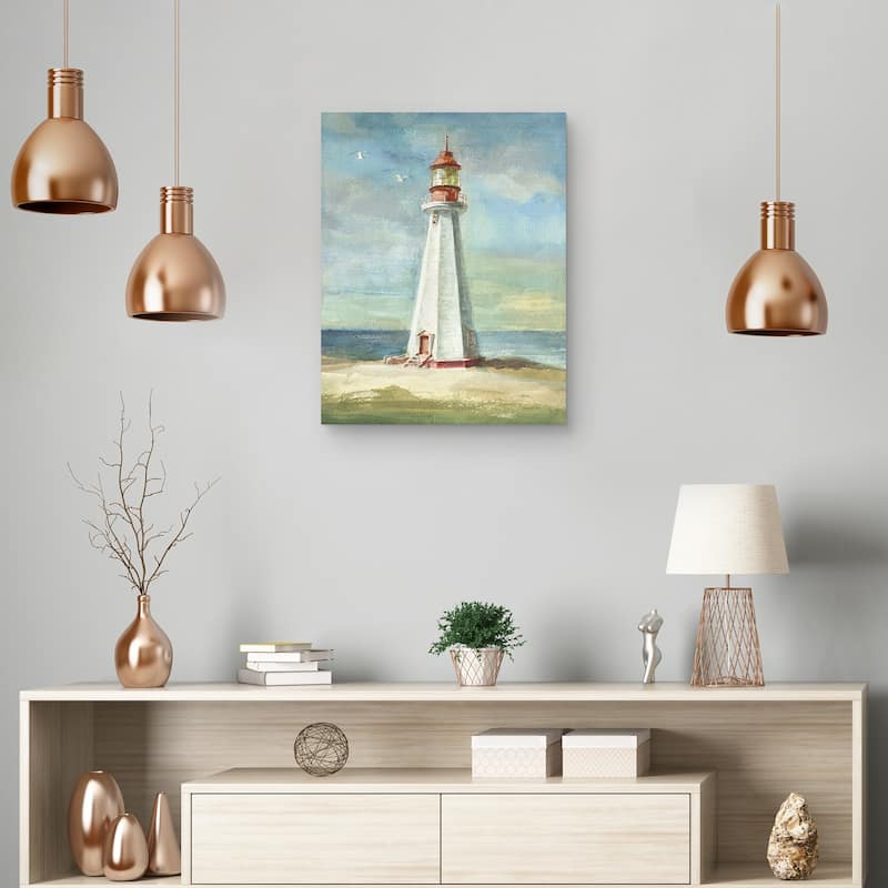 Lighthouse III by Danhui Nai Canvas Art Print
